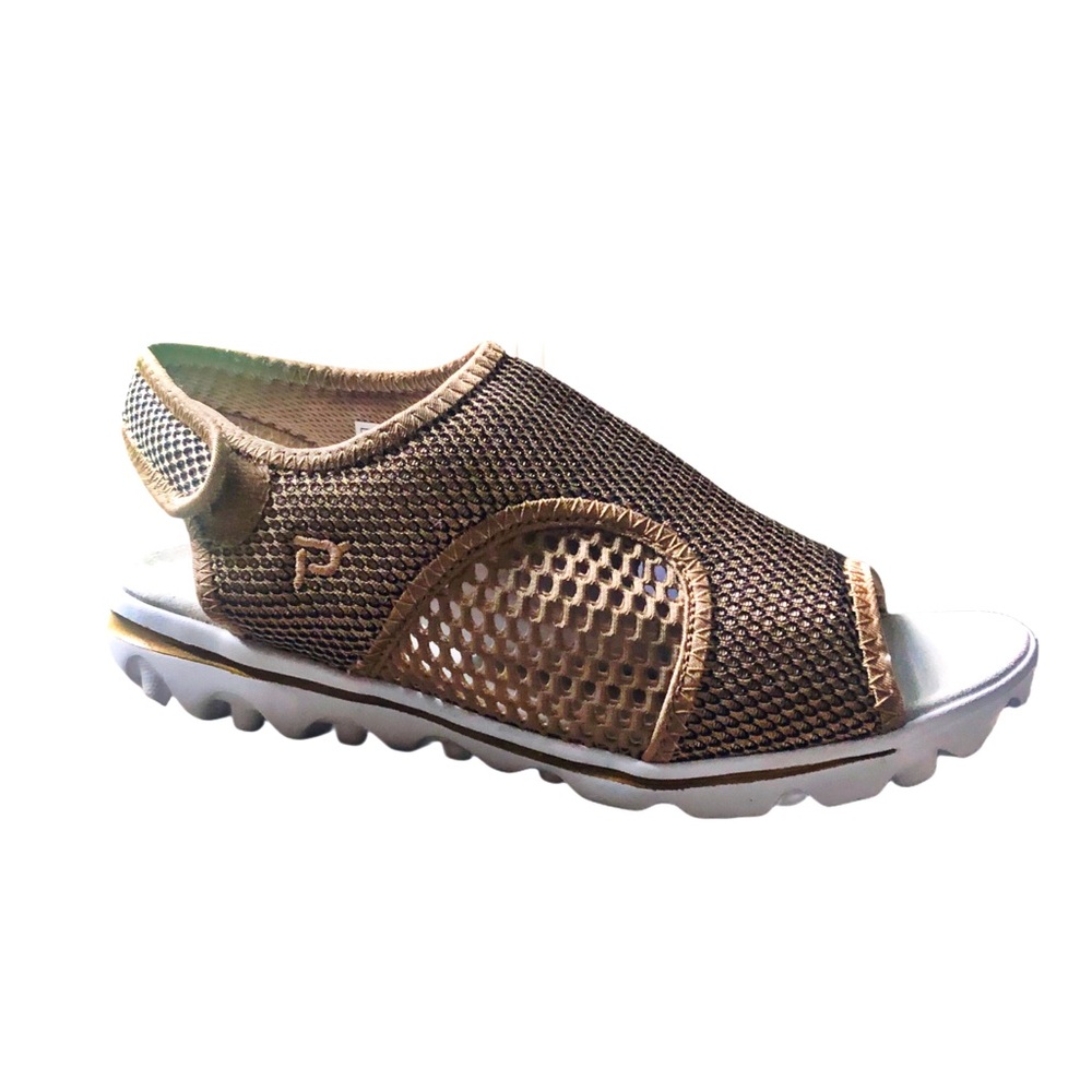 Propet Brown Flats Breathable Comfort Loafers Size 8.5 Wide